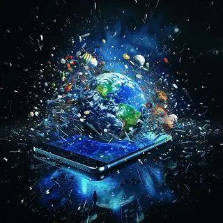 电脑主机电源什么样子